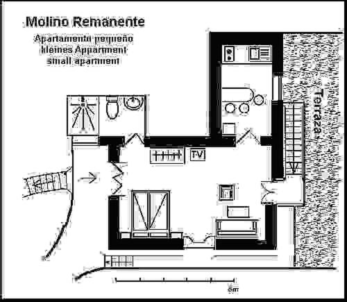 Molino Remanente Apartman Santa Cruz de la Palma Szoba fotó